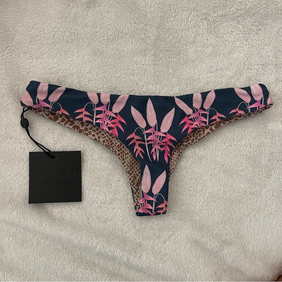 NWT Acacia Swimwear XS Heliconia Hookipa bikini bottoms - Picture 4 of 4